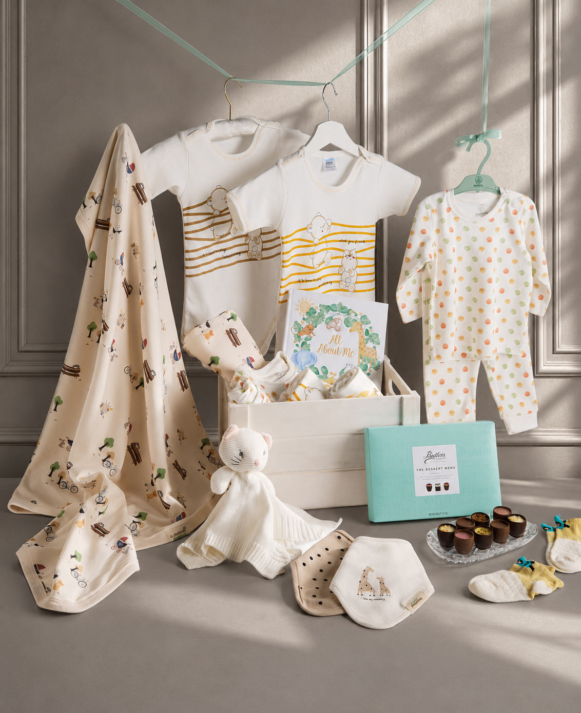 Tiny Toes And Cuddles Gift Hamper Tiny Toes And Cuddles Gift Hamper